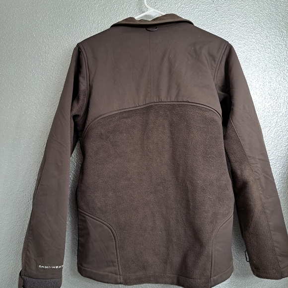 Columbia Omni Heat Interchange Fleece Gray Jacket - Picture 8 of 10